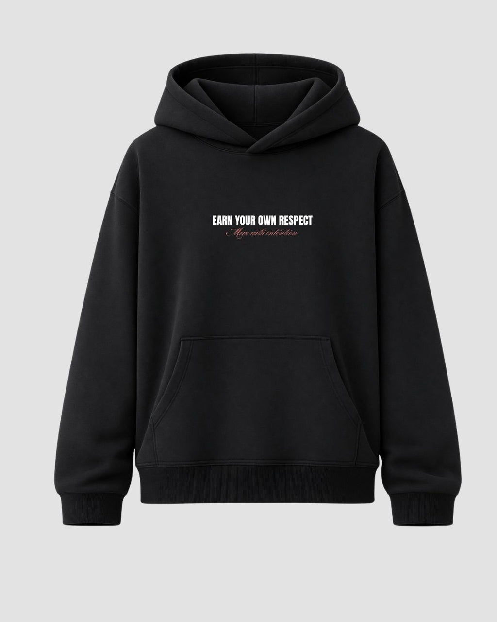 Hoodie Own Respect Black