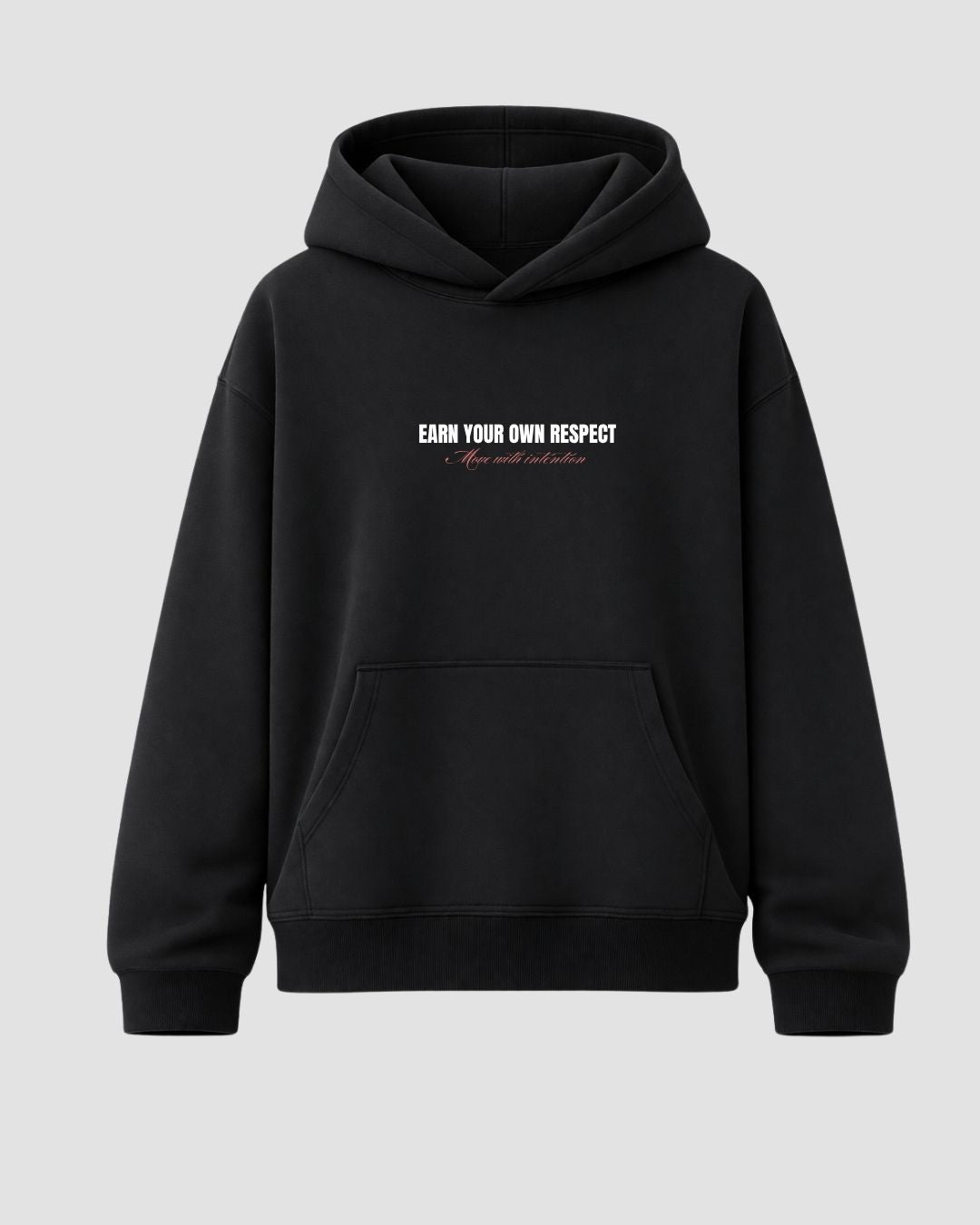 Hoodie Own Respect Black