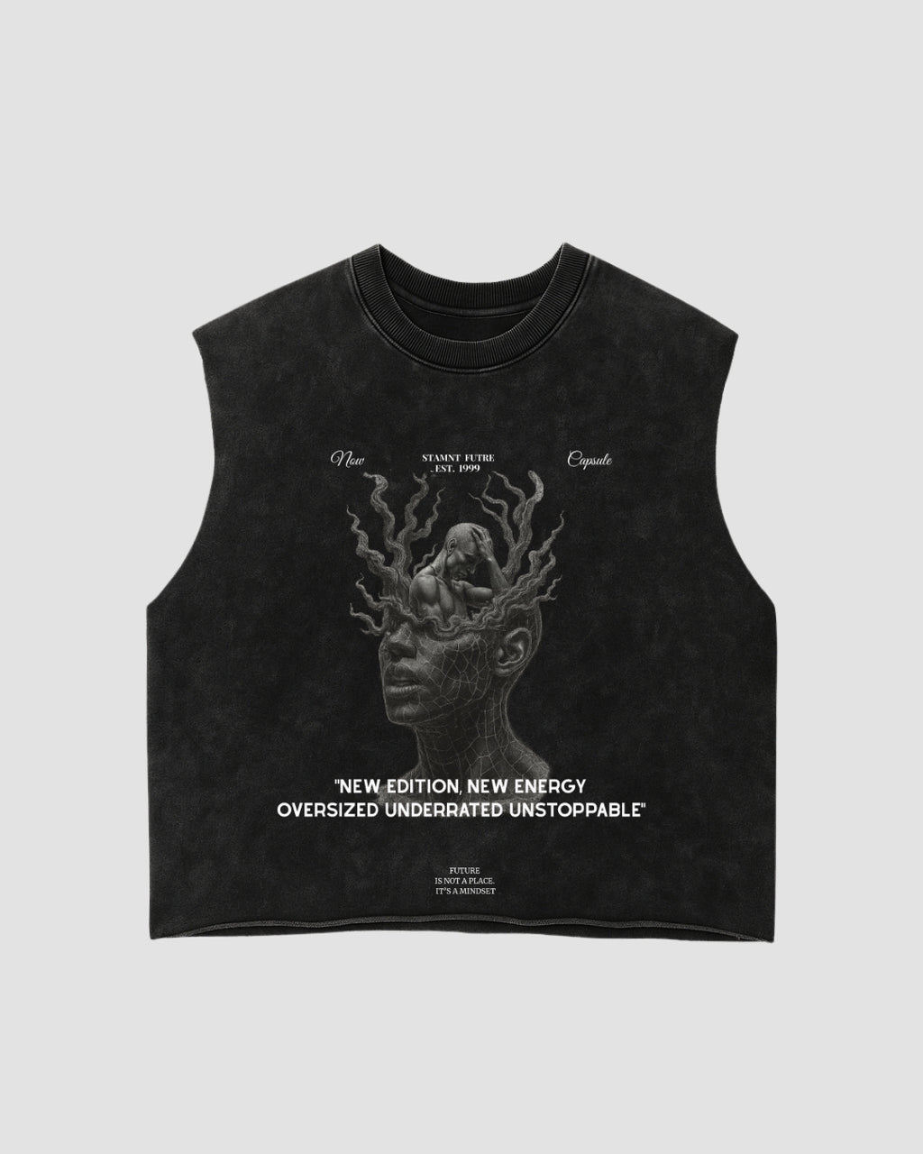 T-Shirt Acid Wash Sinner