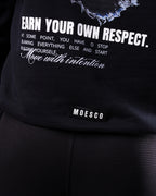 Hoodie Own Respect Black