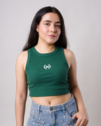 Tank top Basic Green
