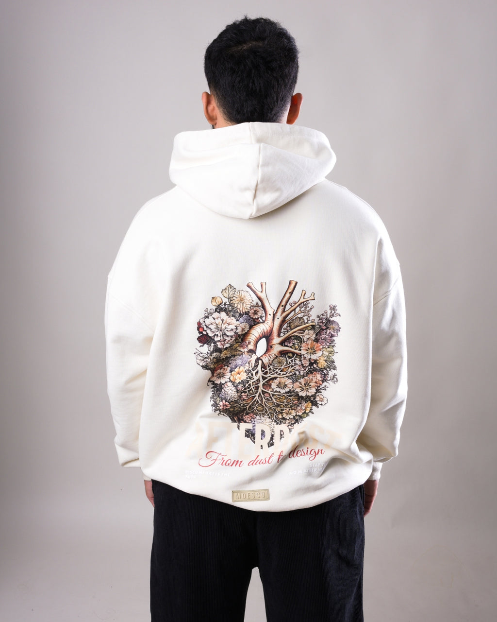 Hoodie Afterdust Beige
