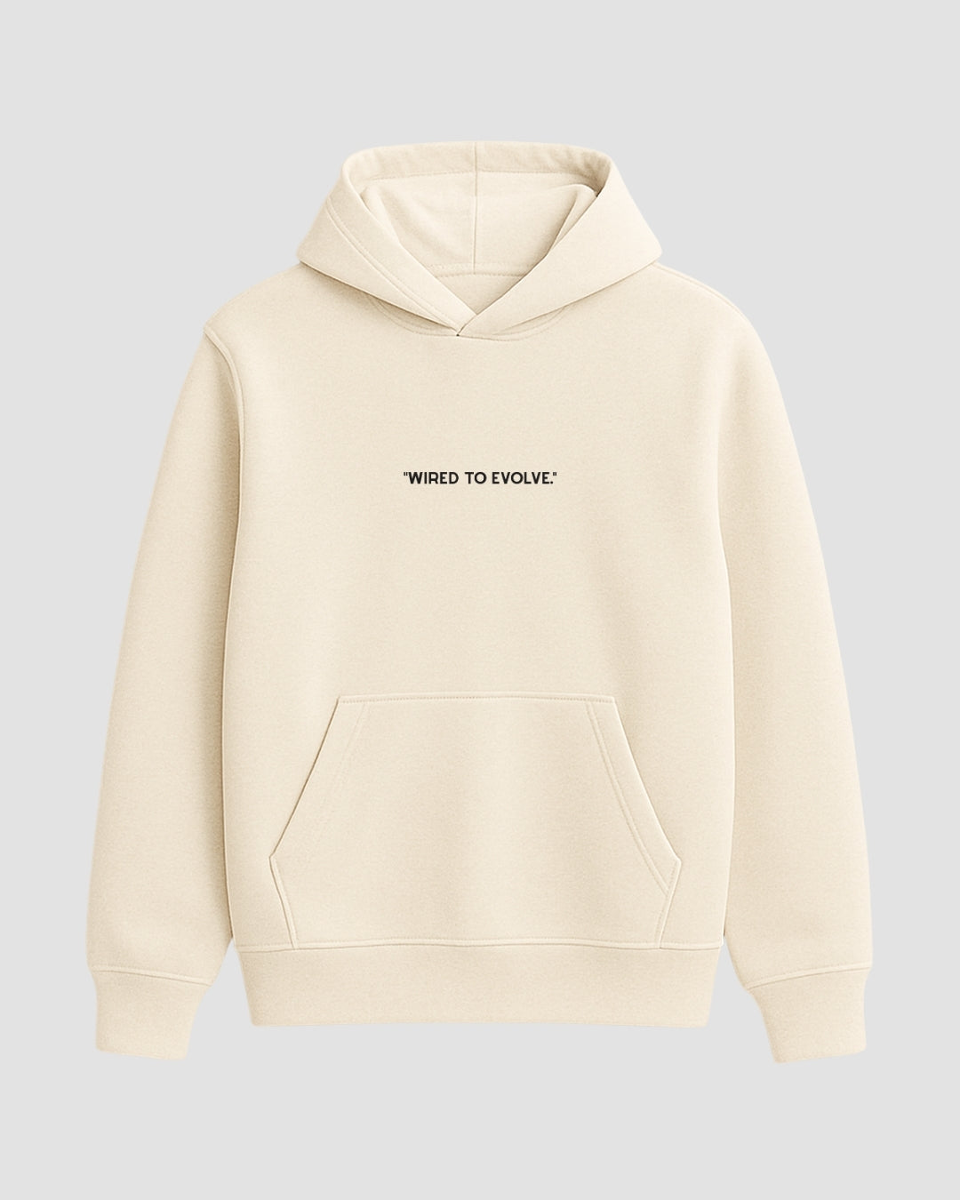 Hoodie Evolve Beige