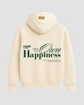 Hoodie Happines Beige