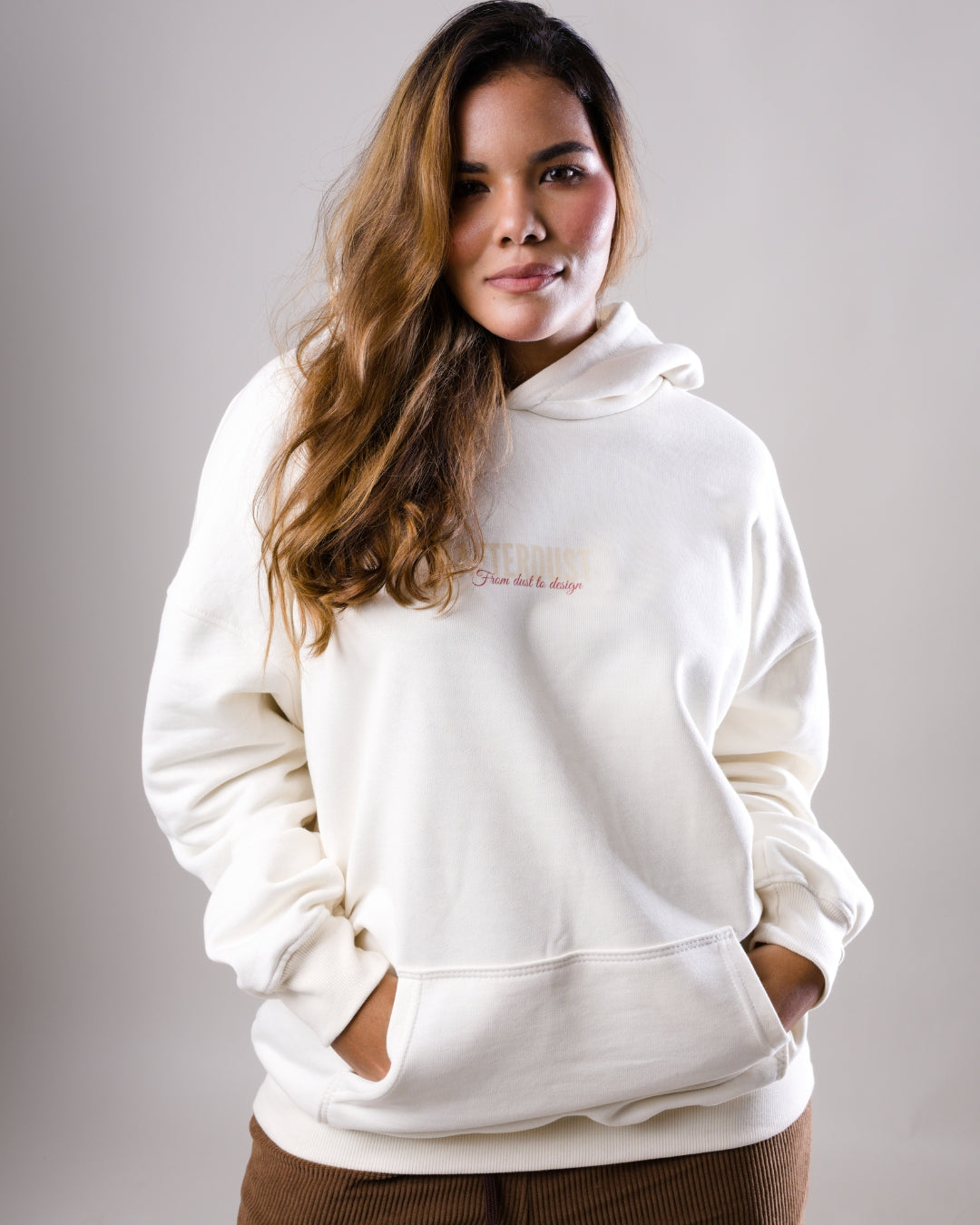 Hoodie Afterdust Beige