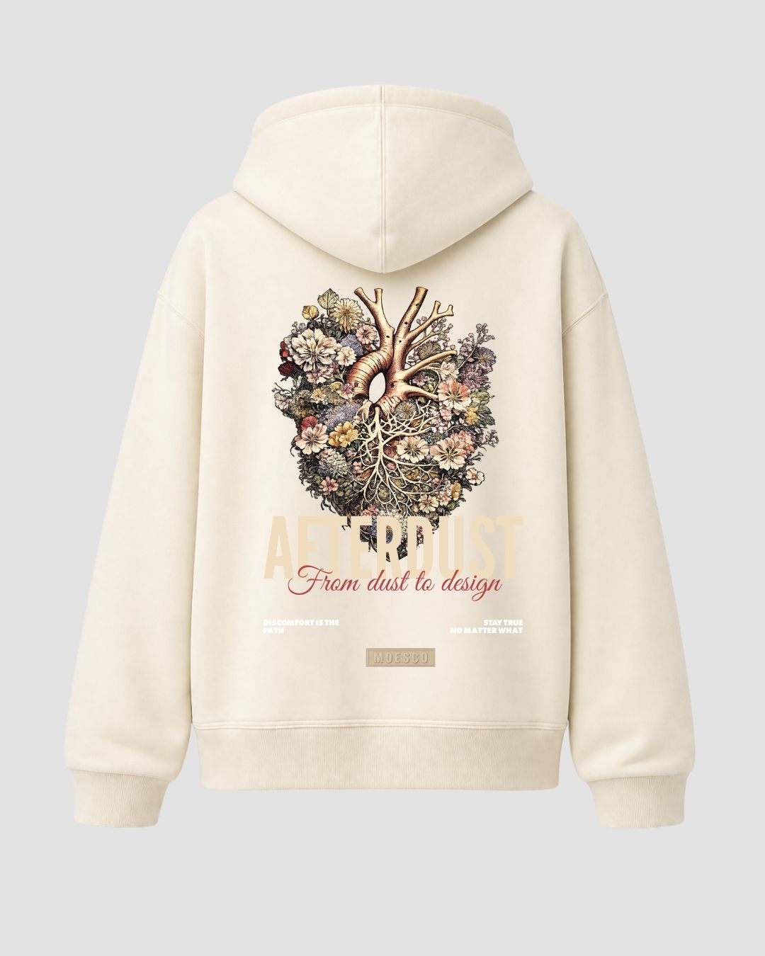 Hoodie Afterdust Beige